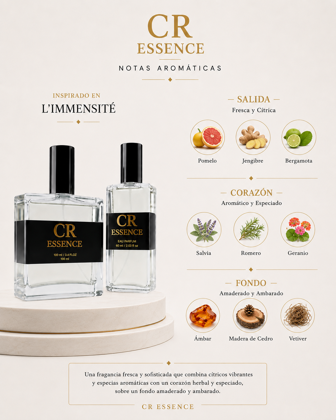 CR04 inspirado en L’immensite 60ml/100ml