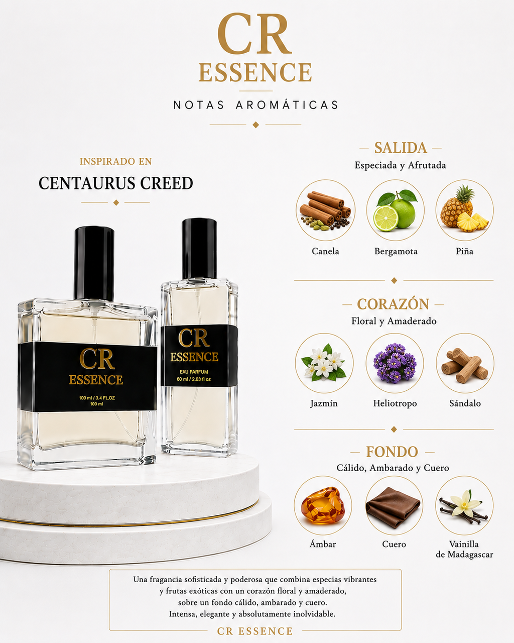 CR14 inspirado en centaurus creed 60ml/100ml