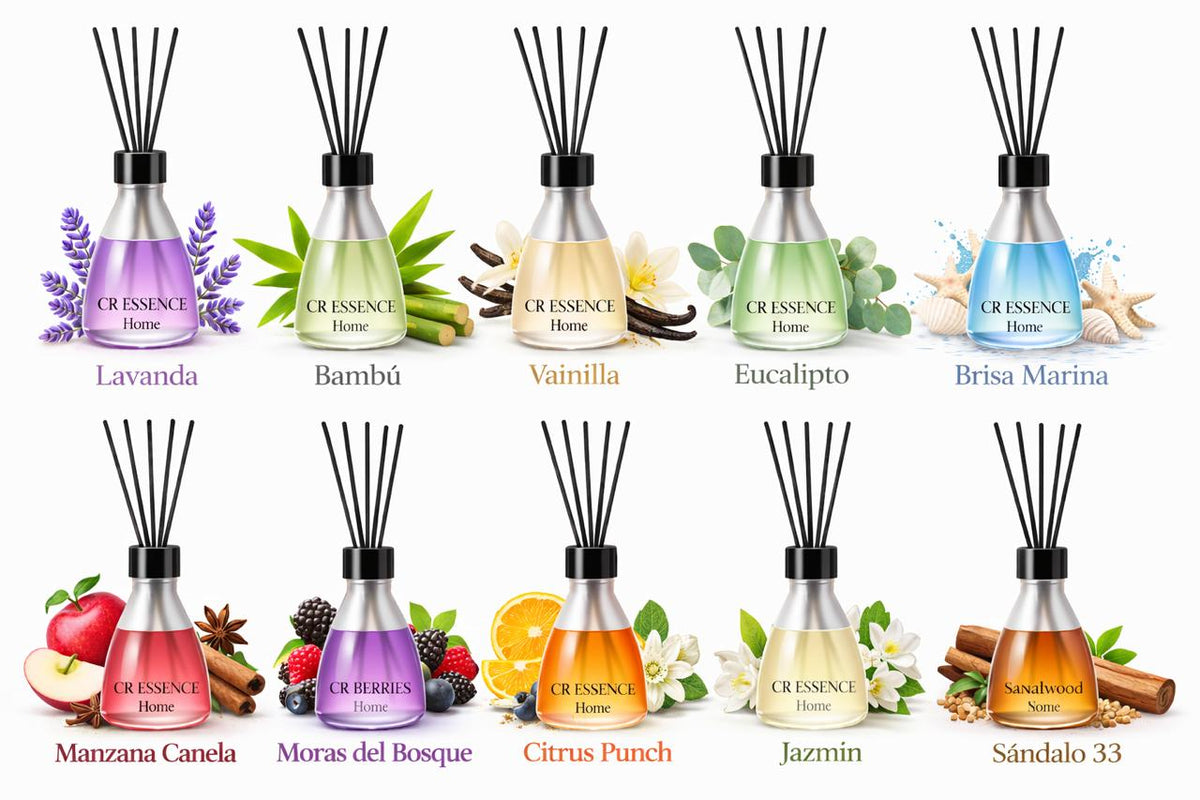 CR ESSENCE HOME | Difusor Aromático de Varillas Redondo